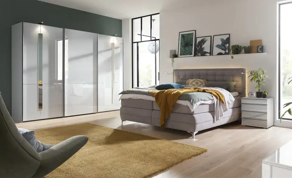 Musterring Schwebetürenschrank, 3-türig Imola W BHT 300|217|67 cm