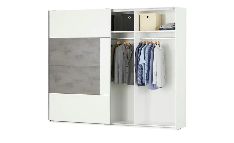uno Schwebetürenschrank, 2-türig Allegre BHT 270|225|60 cm