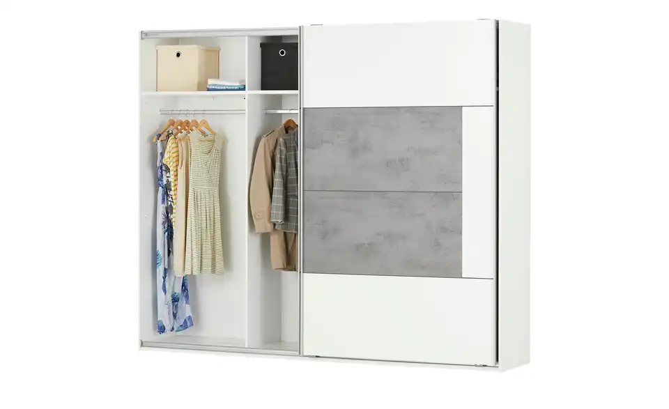 uno Schwebetürenschrank, 2-türig Allegre BHT 270|225|60 cm