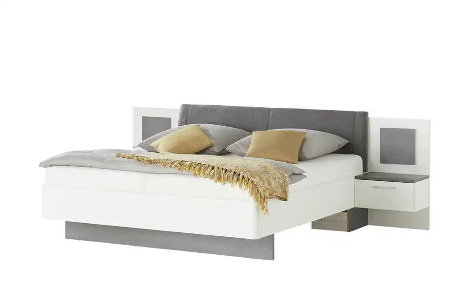 uno Bettanlage mit LED-Beleuchtung Allegre BHL 289|96,5|213 cm