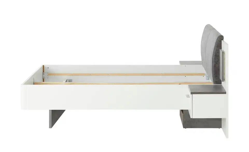 uno Bettanlage mit LED-Beleuchtung Allegre BHL 289|96,5|213 cm