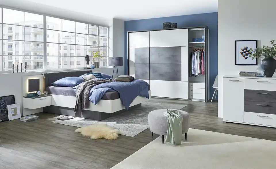 uno Schwebetürenschrank, 2-türig Allegre BHT 280|230|60 cm