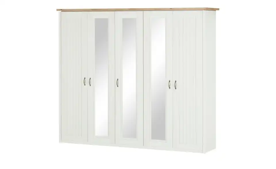 maison bleue Drehtürenschrank, 5-türig Trient BHT 265|224|60 cm