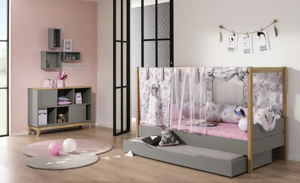 PAIDI Ausziehbett Floyd Comfort Sten BHL 92|40,1|198 cm