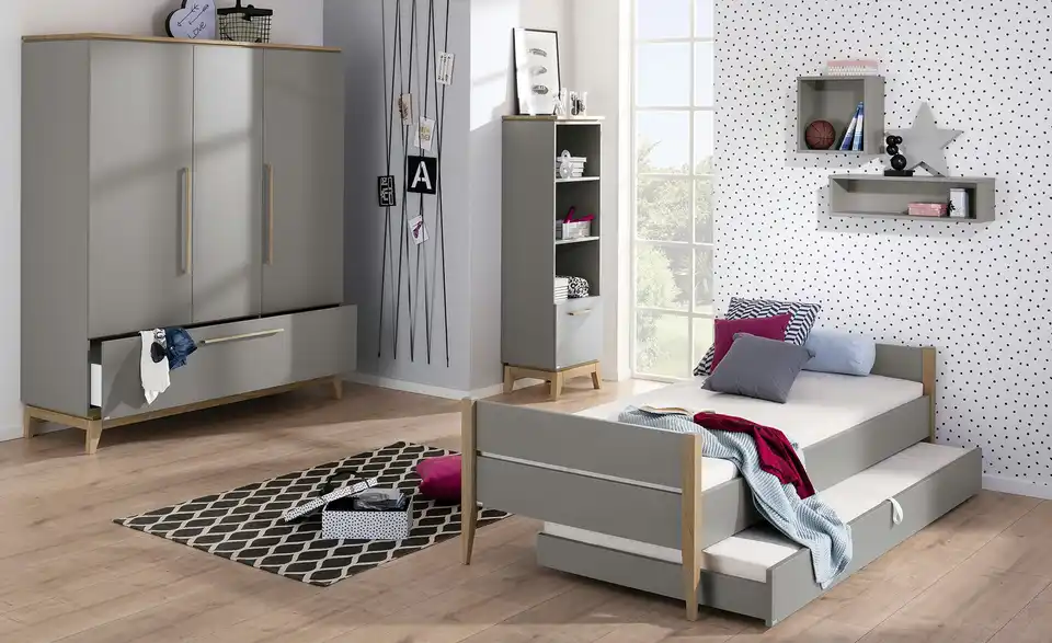 PAIDI Ausziehbett Floyd Comfort Sten BHL 92|40,1|198 cm