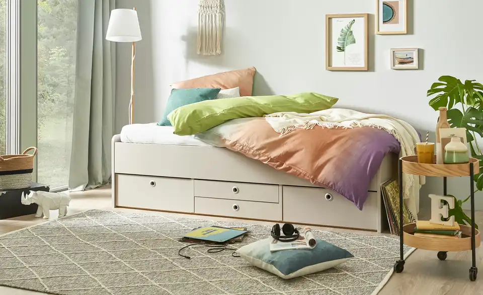 Schubkastenbett Grow Up BHL 97|54,5|205 cm