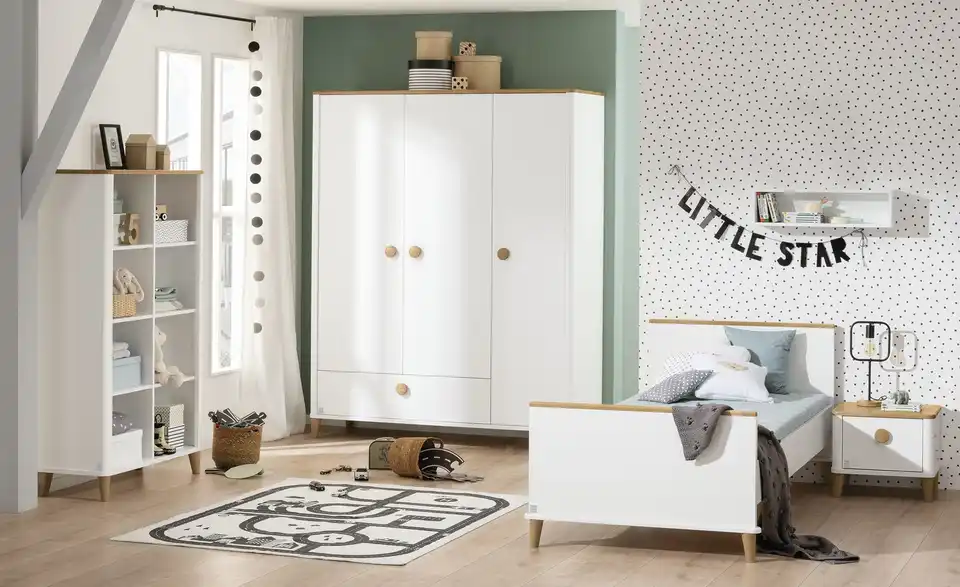 PAIDI Bettgestell Lotte u0026 Fynn BHL 99,9|80,8|209,7 cm