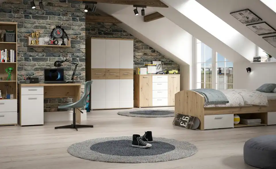 Kleiderschrank Jamaro BHT 119,6|188,6|52,7 cm