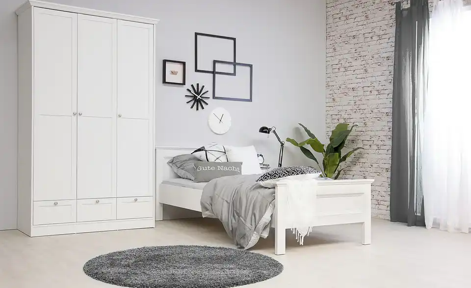 Bettgestell Laurito BHT 97|80|209 cm