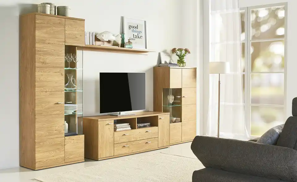 uno Wohnwand Oregon BHT 320|200|48 cm