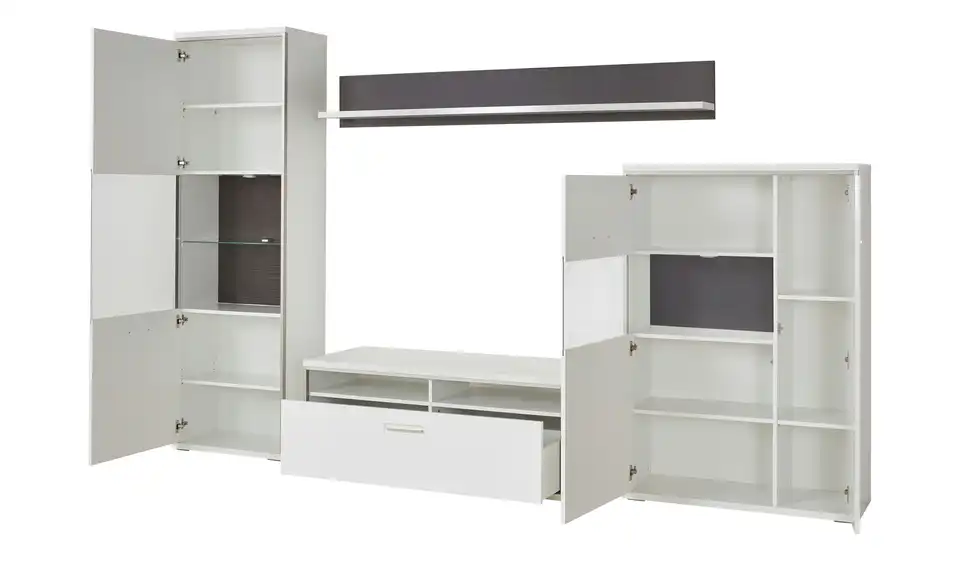 uno Wohnwand Setto BHT 282|201|51 cm