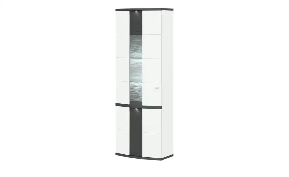 uno Vitrine Gabbro BHT 75|209|42 cm