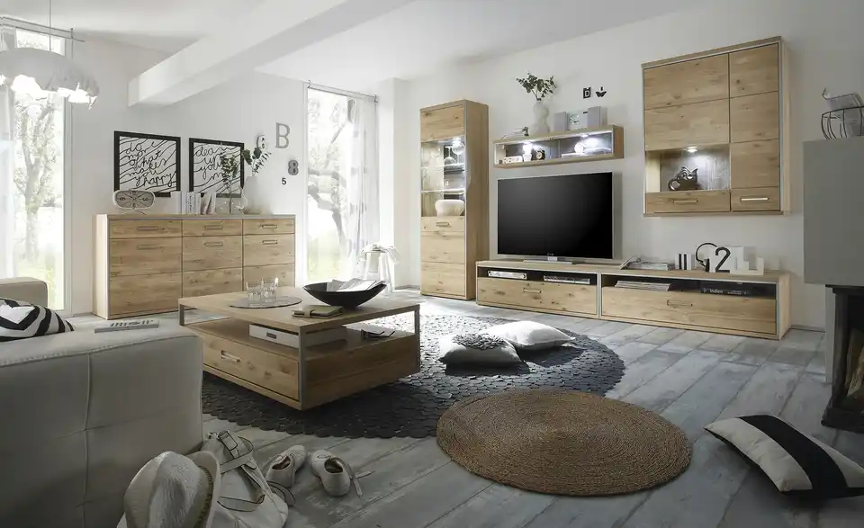 Woodford Wohnwand Felino BHT 312|201|52 cm