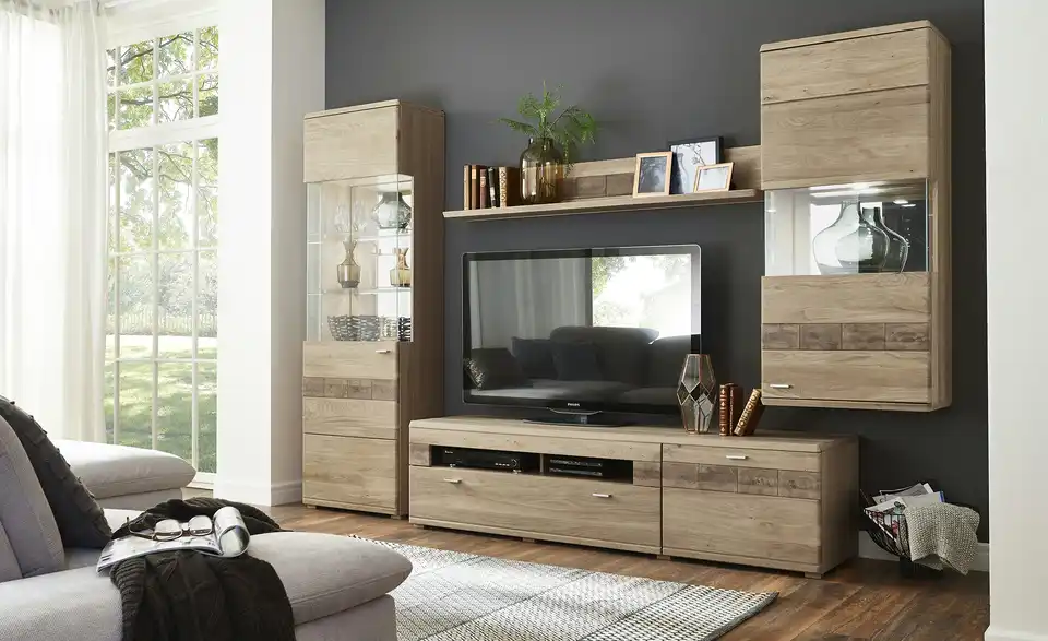 Woodford Wohnwand Miro BHT 302|206|51 cm