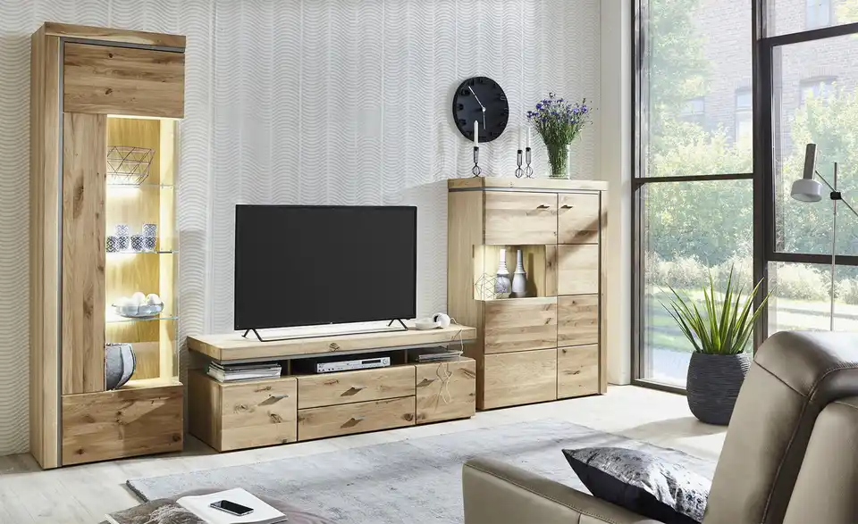 Woodford Wohnwand Bruni BHT 316|202|51 cm