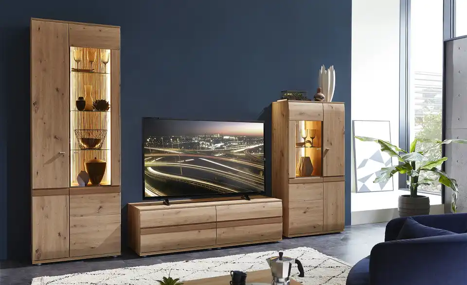 Wohnkombination Binz BHT 300|215|53 cm