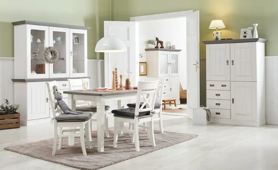 maison bleue Highboard Florian BHT 118,5|163,5|48 cm