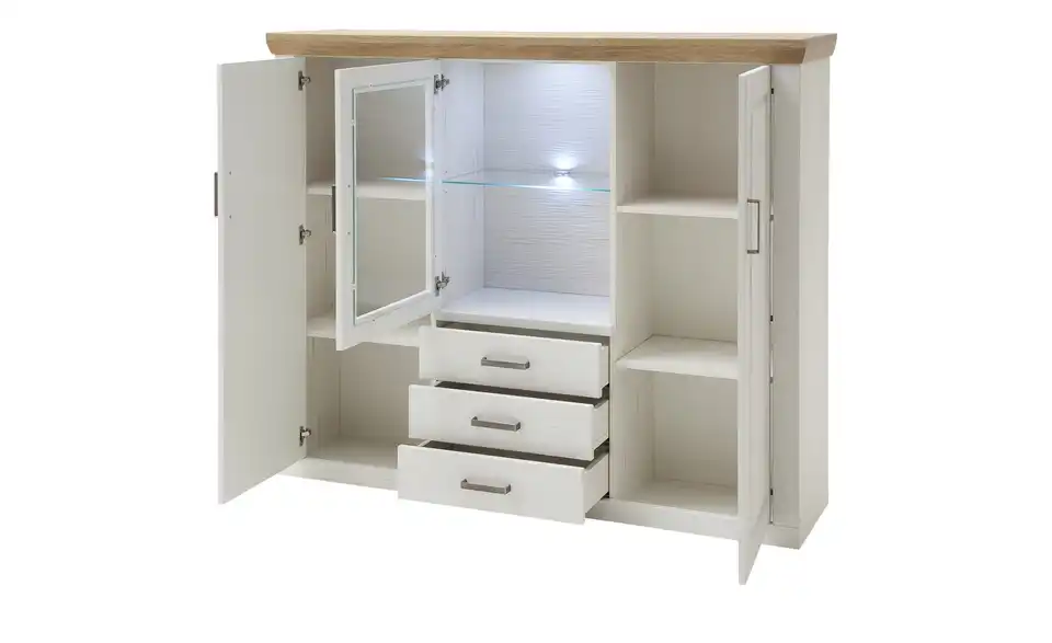 maison bleue Highboard Xanten BHT 163|142|40 cm