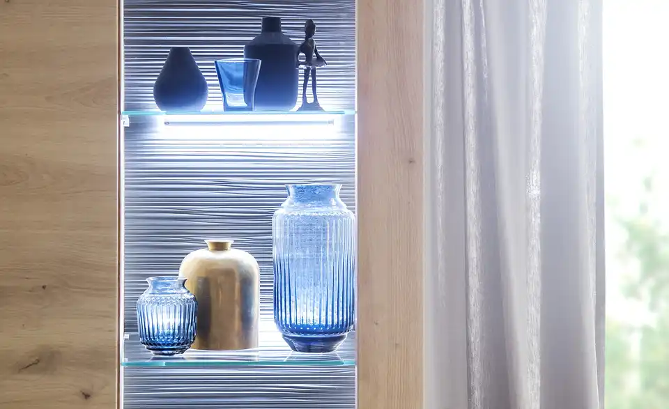 uno Kombi-Vitrine Marian BHT 110|211|45 cm