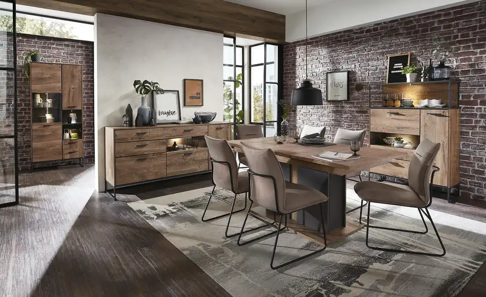 uno Highboard New York BHT 99|151|38 cm