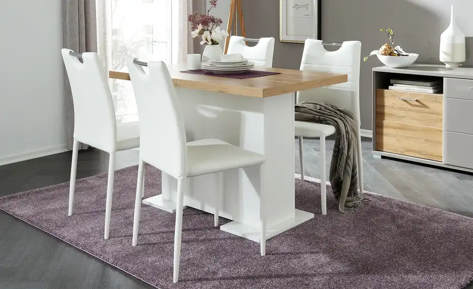 Stuhl mit Griff Michelle BHT 43|91|51 cm, Kunstleder