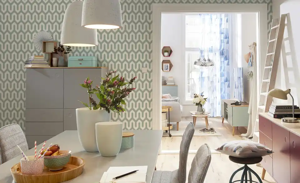 Polsterstuhl Steffen BHT 41,5|90|52,5 cm, Webstoff