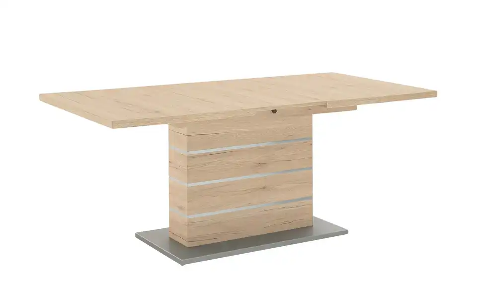 Säulentisch ausziehbar Dekora BHL 80|77|120 cm