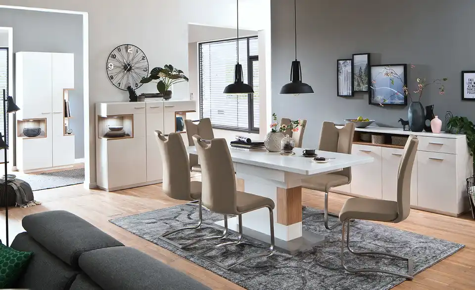 uno Freischwinger mit Griff Vota BHT 45|102|58 cm, Kunstleder