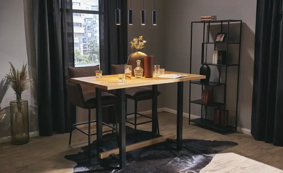 Woodford Tresentisch massiv Verona BHL 90|105|160 cm