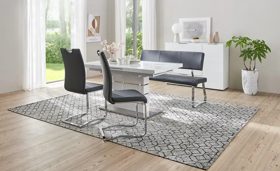 Schwingstuhl Taifun BHT 43|100|57 cm, Kunstleder