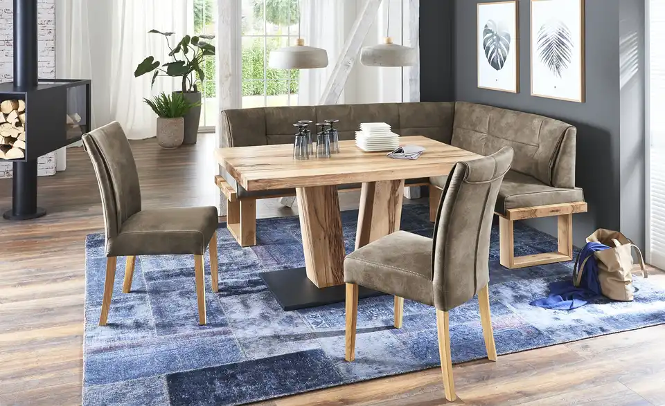 Woodford Polsterstuhl Alina BHT 48|97|60,5 cm, Mikrofaser