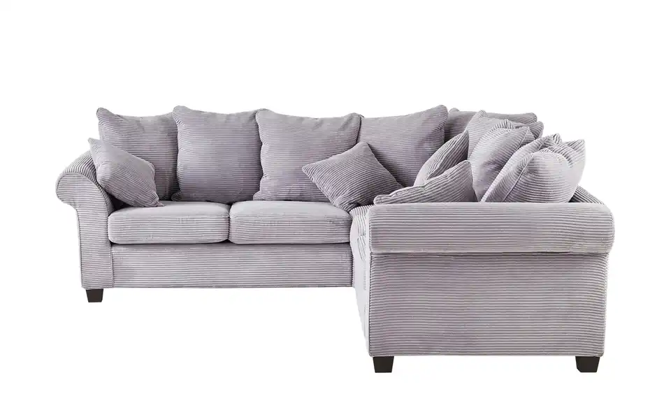 Ecksofa Norderney H 70 cm, Flachgewebe