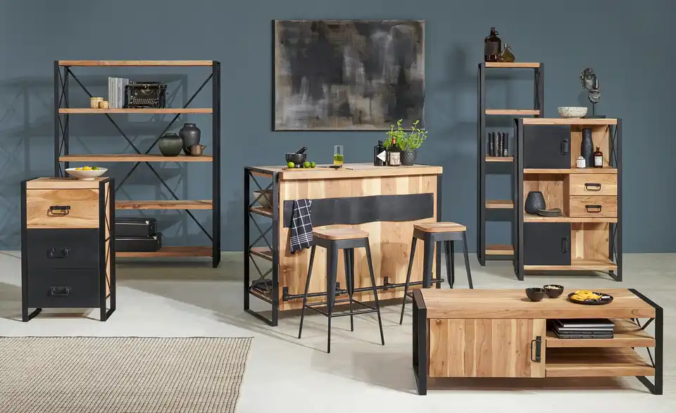 Highboard Queens BHT 90|140|36 cm