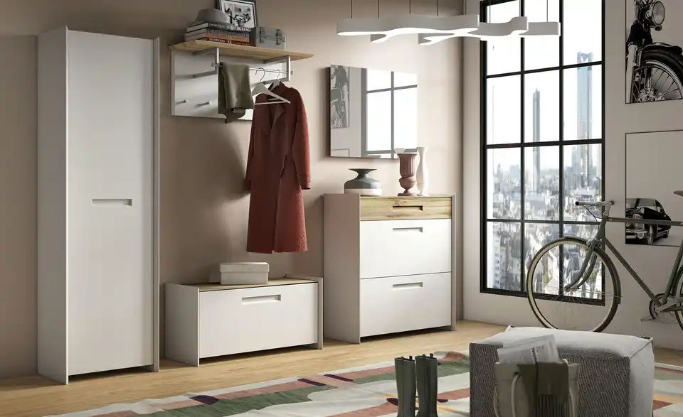 Wohnwert Mehrzweckschrank Azzura BHT 57|190|35 cm