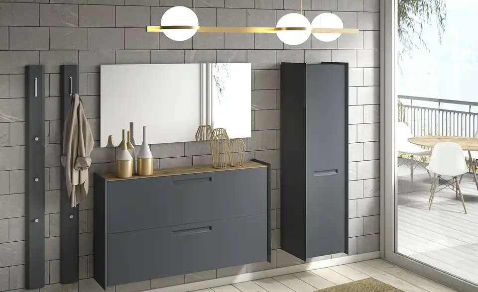 Wohnwert Hängeschuhschrank Azzura BHT 145|82|27 cm