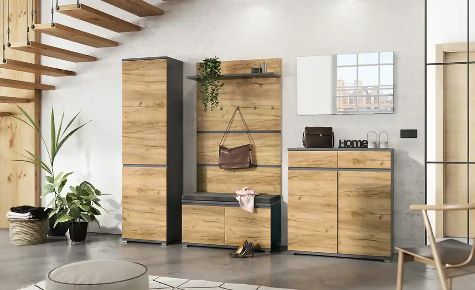 uno Garderobenschrank Lennox BHT 54|200|40 cm