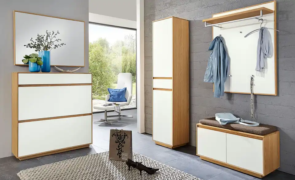 Schuhschrank Tiba BHT 121|124|21 cm