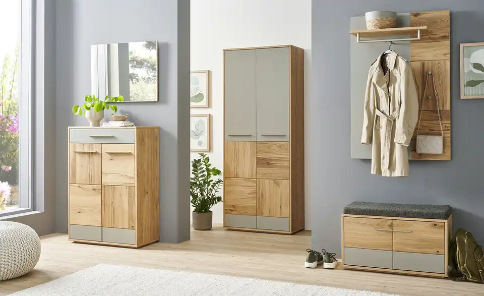 Wohnwert Garderobenschrank Como BHT 81|200|40 cm