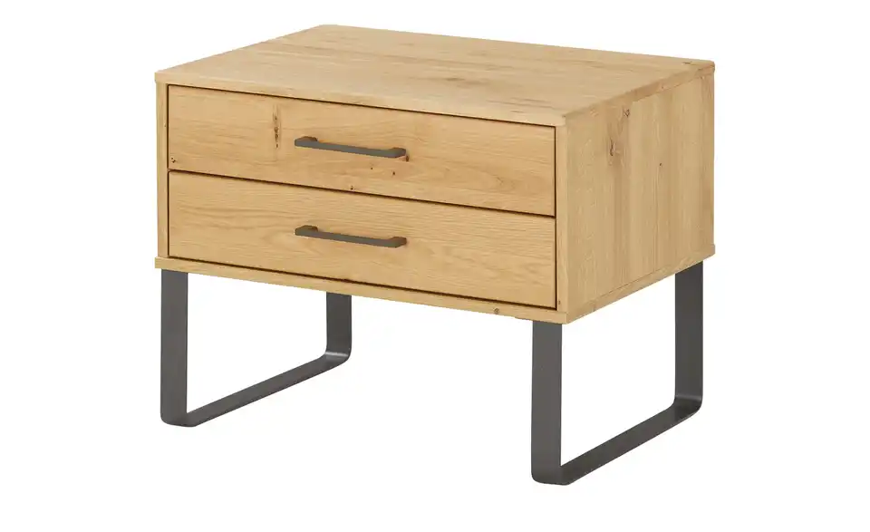 Woodford Nachtkommode teilmassiv Smilla BHT 60|48|43 cm