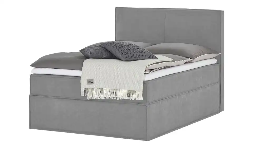 Boxi Boxspringbett 140 x 200 cm mit trendigem Keder Boxi Urban BHL 140|125|217 cm