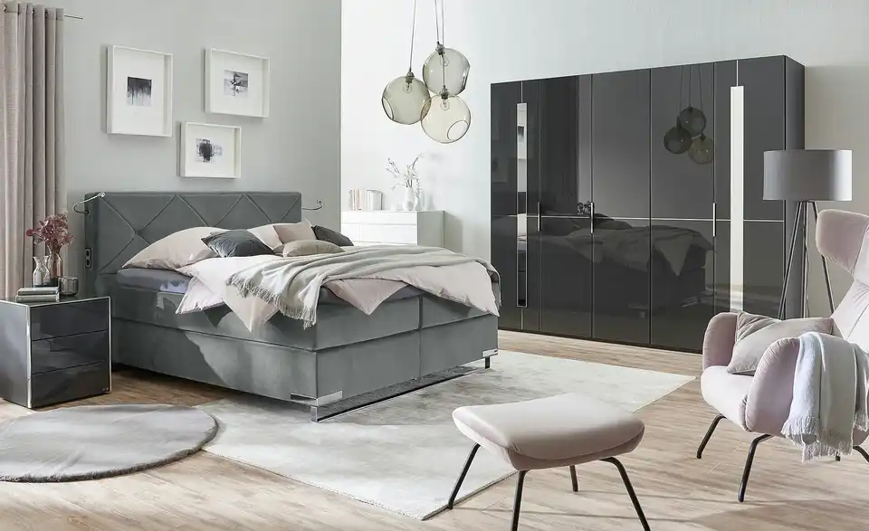 Musterring Boxspringbett Premiumversion Dubai BHL 177|124|214 cm