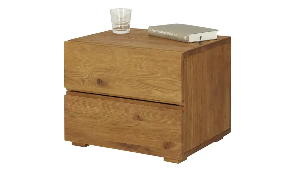 HASENA Massivholz-Nachtkommode Menza BHT 48|38|40 cm