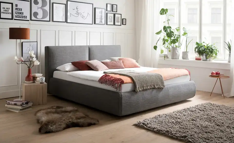 Polsterbett Aston BHL 199|103|225 cm