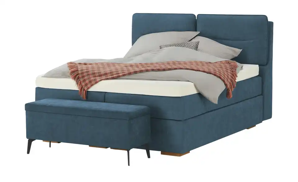 Wohnwert Boxspringbett mit Bettkasten Dormian Besta BHL 160|136|227 cm