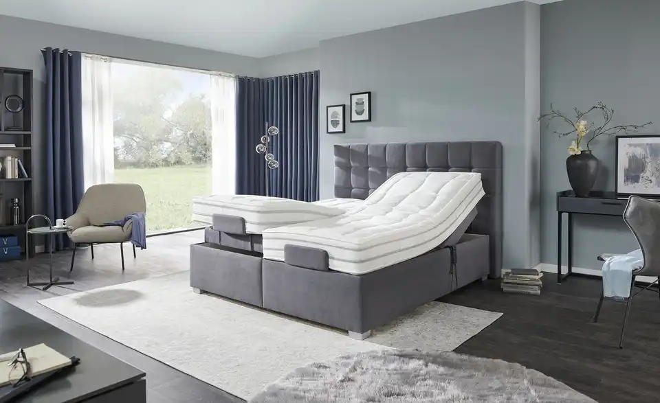 vanDoorn Motor-Boxspringbett mit Bettkasten Ohio BHL 172|129|210 cm