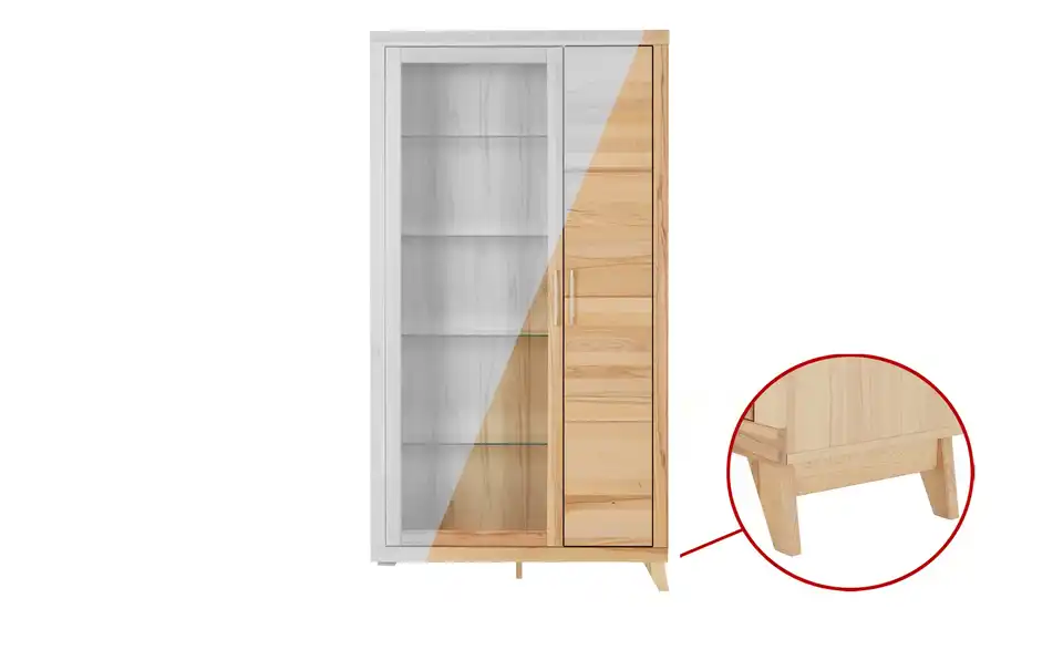 smart Vitrine Oslo BHT 105|189|42 cm