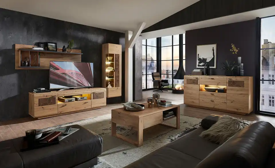 uno Wohnkombination Madera II BHT 285|193|47 cm