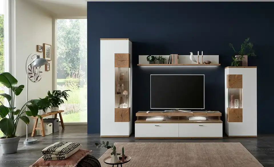 uno Wohnwand Sylt BHT 301|209|50 cm