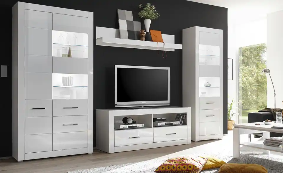 Vitrine Bristol BHT 65|198|35 cm