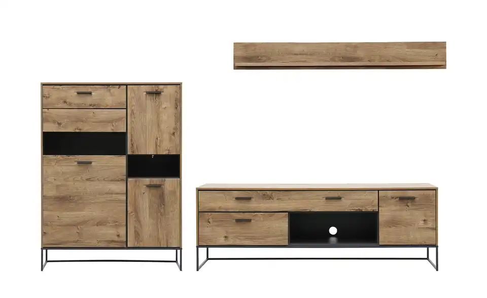 uno Wohnkombination New York BHT 310|165|48 cm